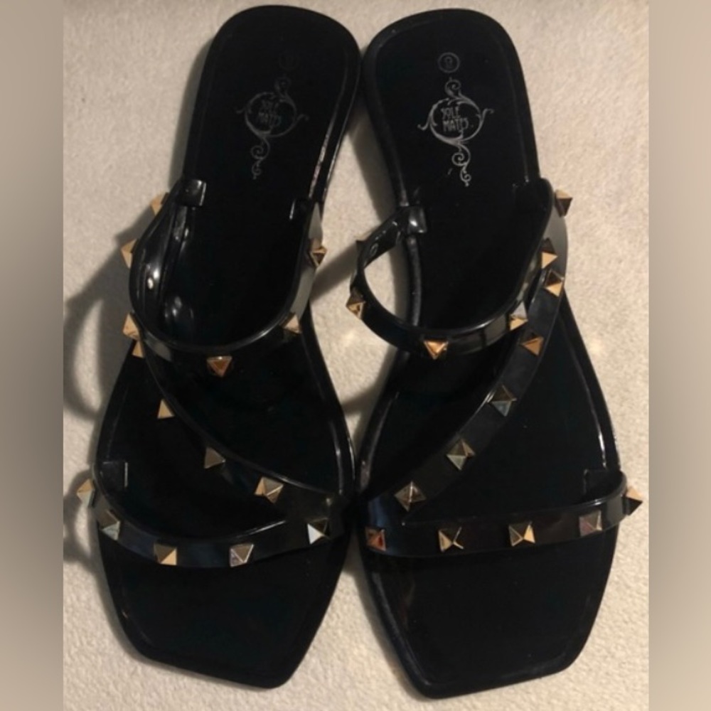 SoleMate Studded Slide - Picture 1 of 2